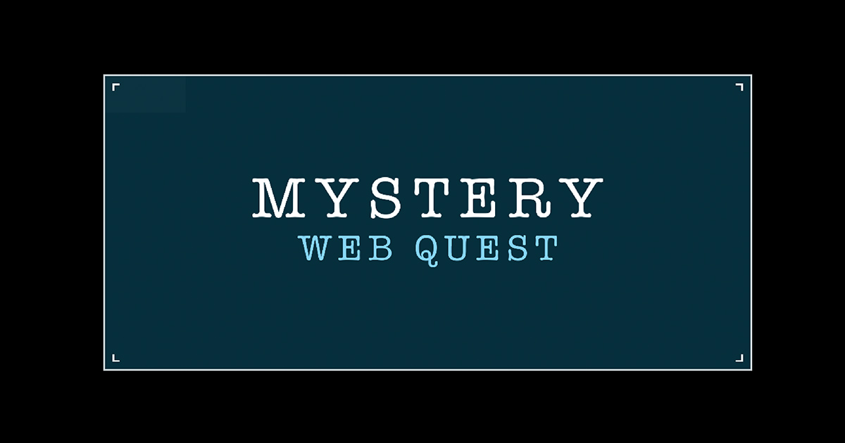 Image Mystery Web Quest