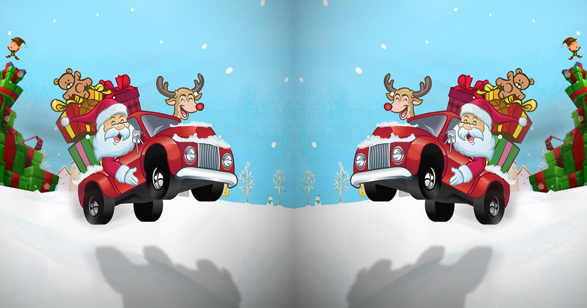 Image Santa Gift Truck